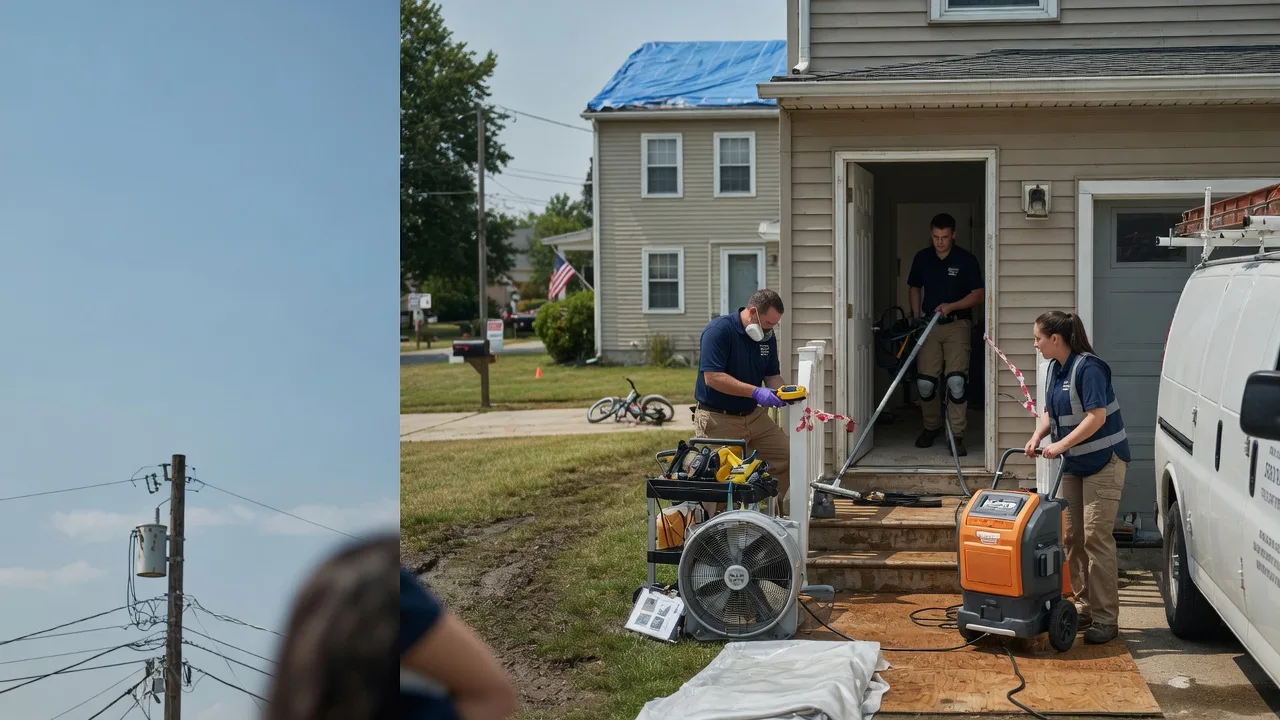 Water Damage Repair in Hunker, PA near me
